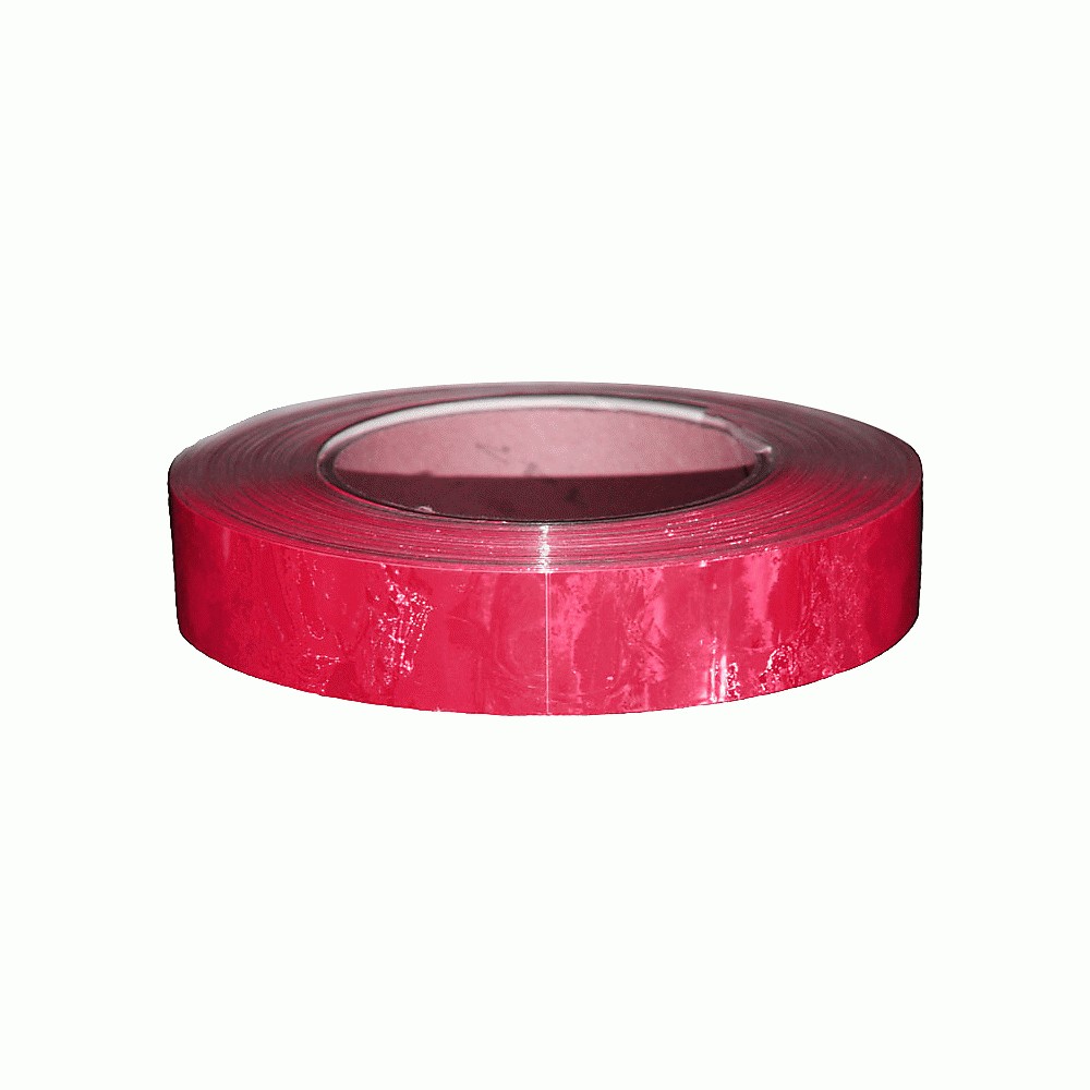 Per meter - 25mm holographic tape - Pink