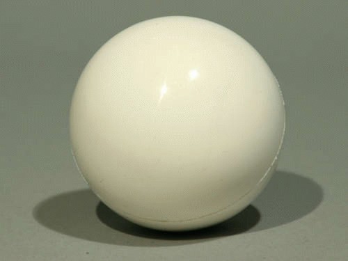 Rigid contact Juggling ball 100mm 290g White