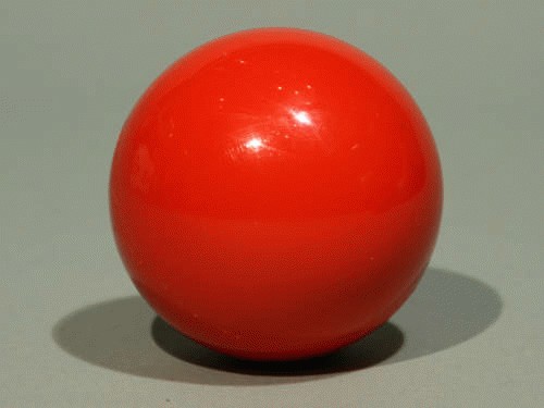 Rigid contact Juggling ball 100mm 290g Red