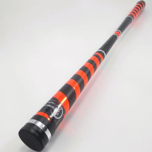 Devil Stick - Dexter stick w/grips Orange Black