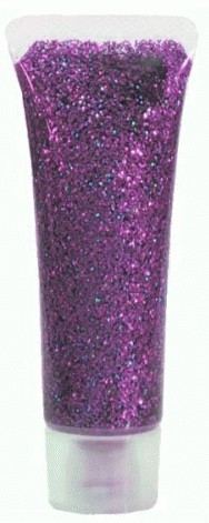 Glitter jewel face paint 18ml - purple