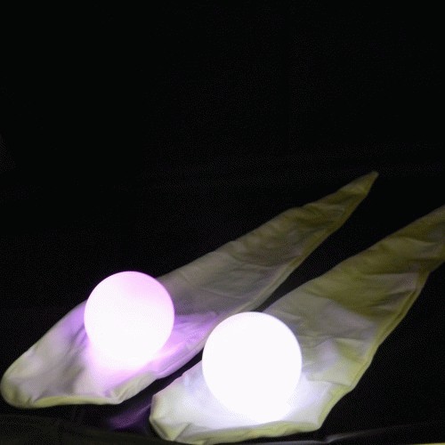 Strobe LED Glow Sock Poi 