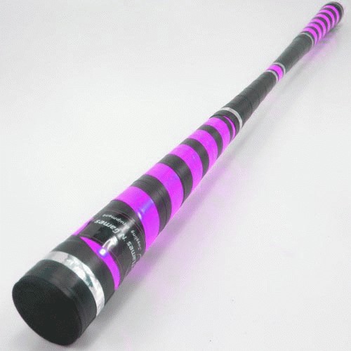 Devil Stick - Dexter stick w/grips Purple Black
