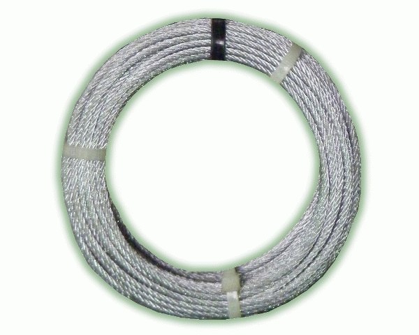 1m length of 2mm wire rope for fire poi