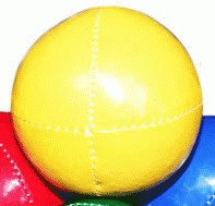 Juggling Balls - Tiny Single Thud 62mm 70g yellow