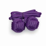 Practice Rope Meteor with 65mm monkeyfist Purple 140cm