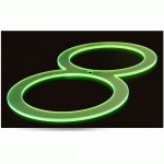 Single Isolation Easy Eight Ring - Green
