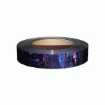 Per meter - 25mm holographic tape - Purple