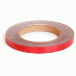 Per meter - 13mm holographic tape - Red