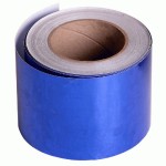 Per meter - 100mm holographic tape - Blue