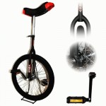 Indy 20 inch standard Trainer Unicycle - Black
