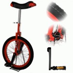 Indy Freestyle 20 inch unicycle - red