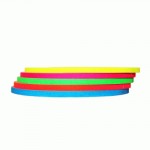 50m meter roll of 6mm hula hoop Fluorescent Gaff tape - Yellow