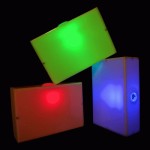 Juggle Light LED Cigar Box - Rainbow morph