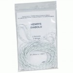 Henrys white diabolo string set - 3 lengths of 1.35mm 1.7 strings.