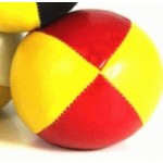 Juggling Ball - Single basic thud 110g yellow and red