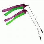 Juggle Dream Mini-Spinners Poi - Green Purple