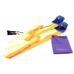 Practice Poi fabric removable tail Orange Yellow