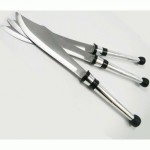 Sabre Edge Juggling knifes x 3 Premium club machete blade