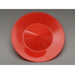 Spinning Plate - with stick ( circus toy ) Red