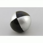 Juggling Ball - Single basic thud 110g silver and black