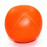 Large Juggling Ball - SINGLE UV 180g smoothie - Orange