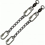 Poi Oval Link Chain with Swivels 15cm