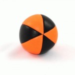 Juggling Balls - SINGLE Pro UV star juggling ball - orange