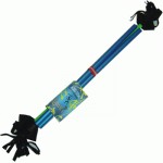 Devil Stick - Kid LunaStix Flower Sticks w/grips Blue Black