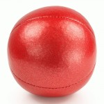 Single Juggling Ball Shiny Superior Thud 130g 70mm - Red
