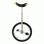 Qu-Ax Luxus 20 inch Trainer Unicycle - Chrome