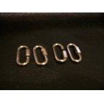 4 stainless steel 3mm quick links for fire poi